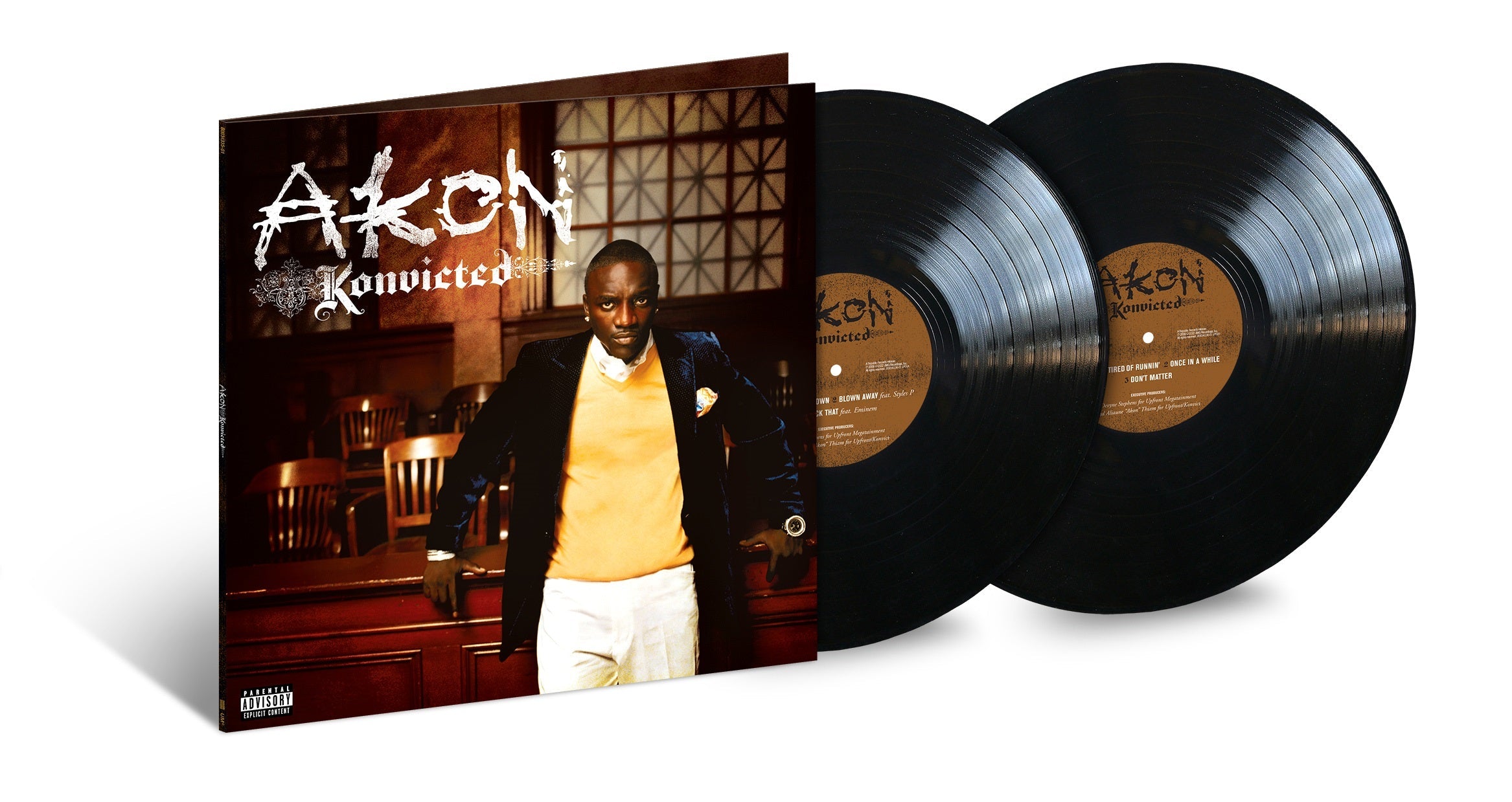 Akon – Konvicted 2LP レコード Akon - Akon - Konvicted Reissue 2LP - uDiscover Music