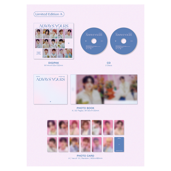 SEVENTEEN - ALWAYS YOURS (Limited Edition A) 2CD + Book 