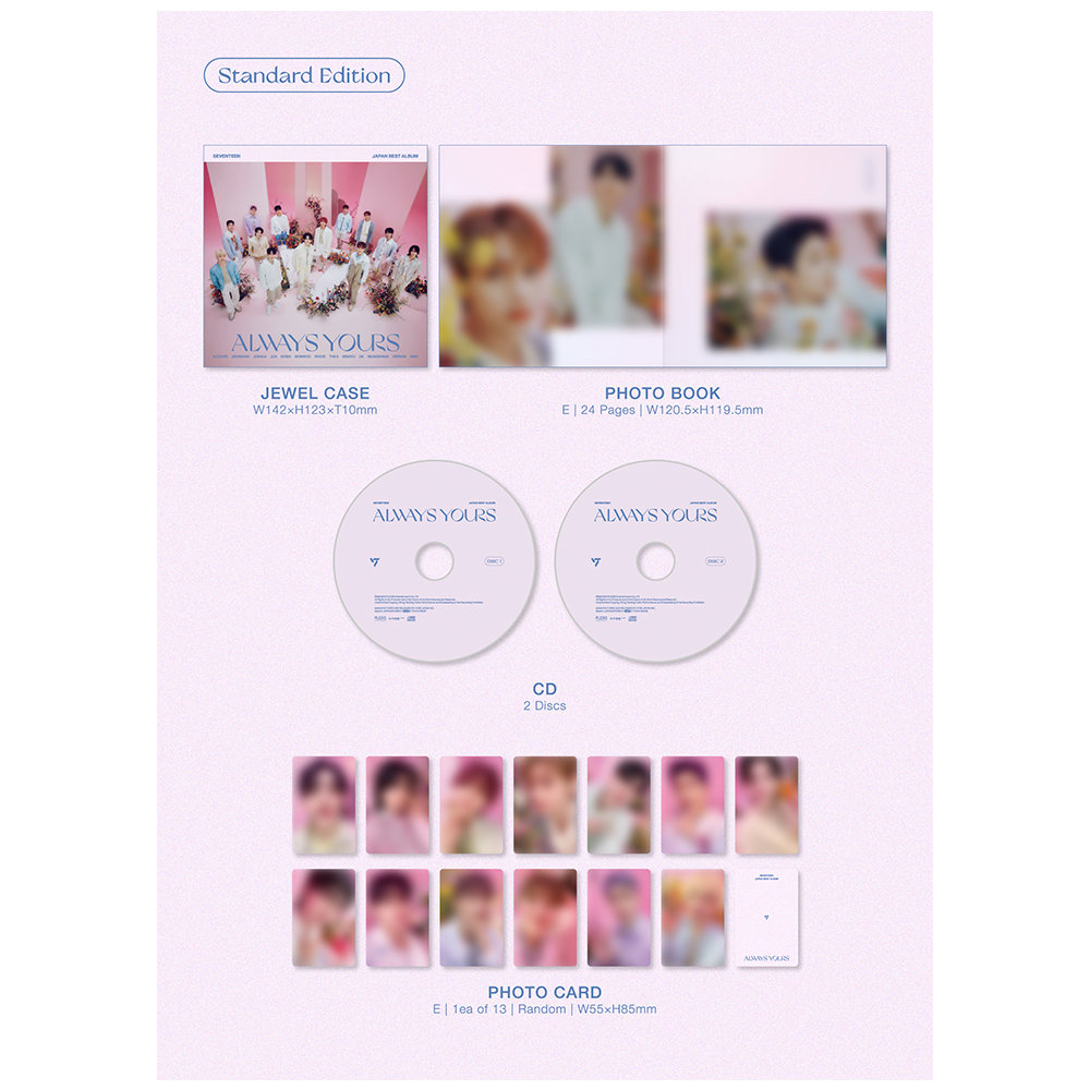 K-POP・アジア SEVENTEEN ALWAYS YOURS CD SEVENTEEN - SEVENTEEN - ALWAYS YOURS (Standard Edition) 2CD