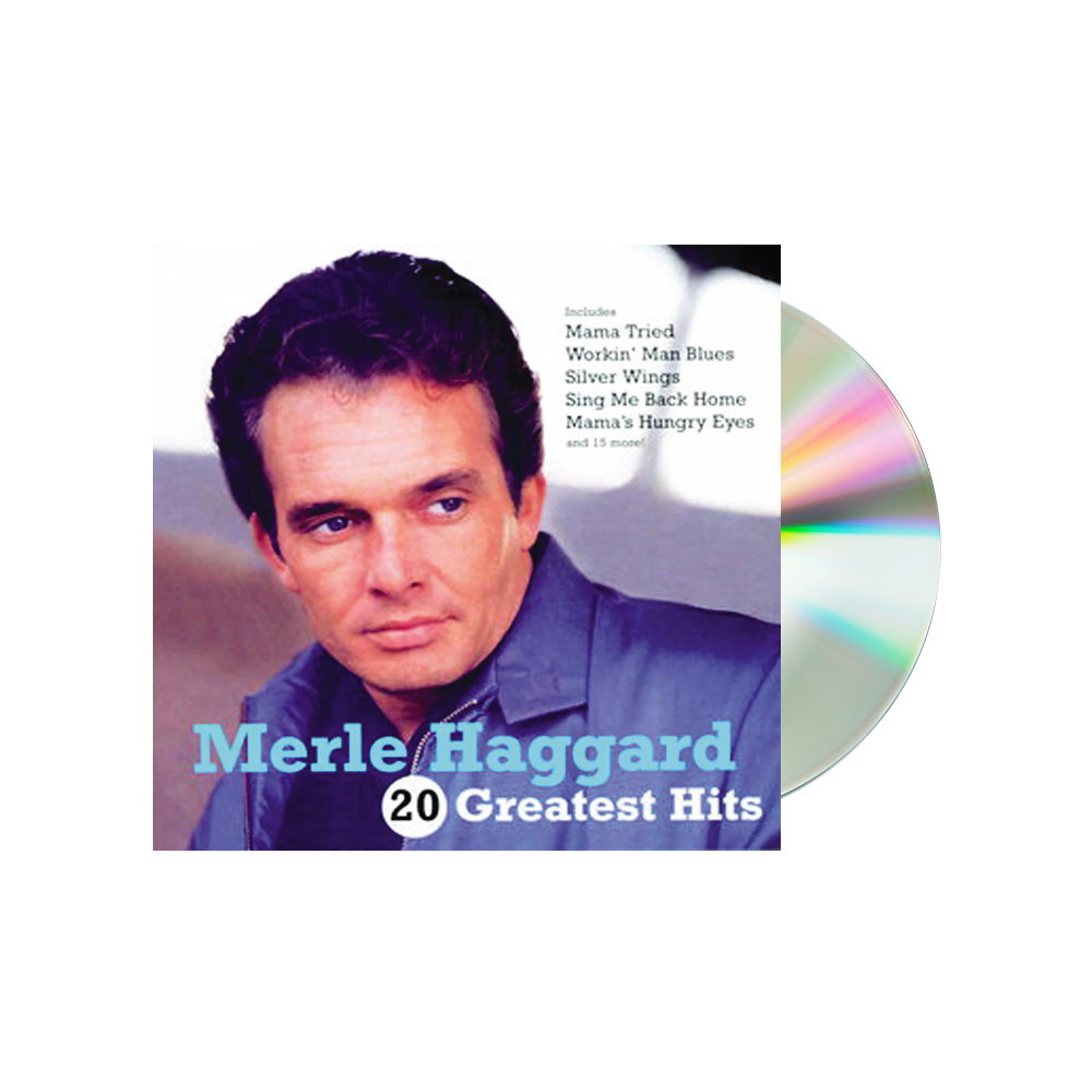 Merle Haggard - Merle Haggard - 20 Greatest Hits CD - uDiscover Music