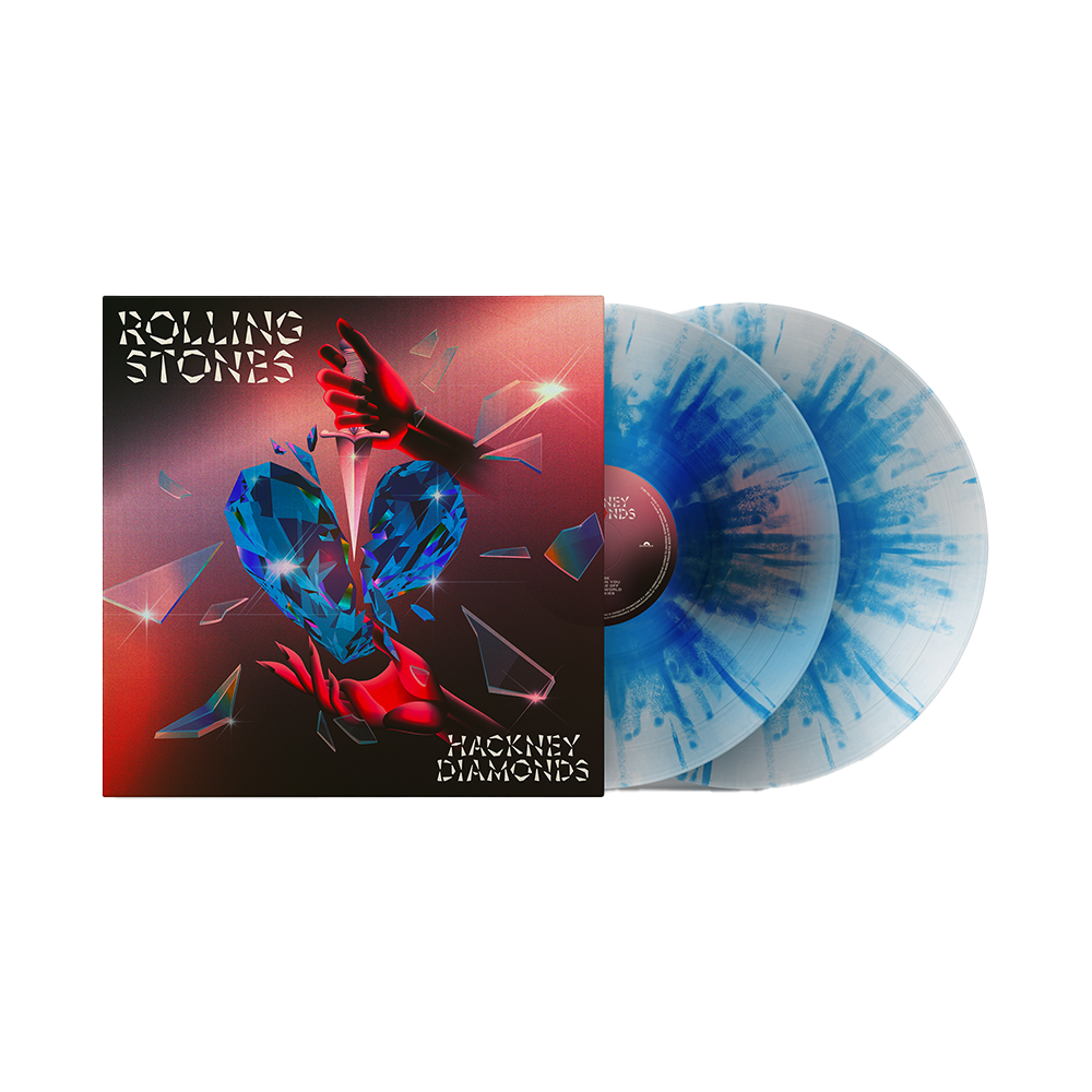 The Rolling Stones - Hackney Diamonds (Clear/Blue Splatter) 2LP
