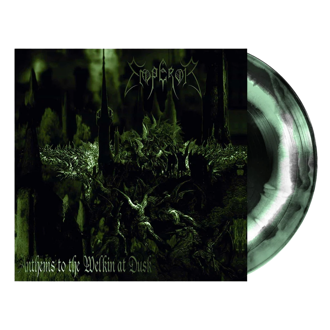 Ihsahn angL レコード LP Emperor Emperor - Anthems To The Welkin At Dusk (Black, White, Green Swirl