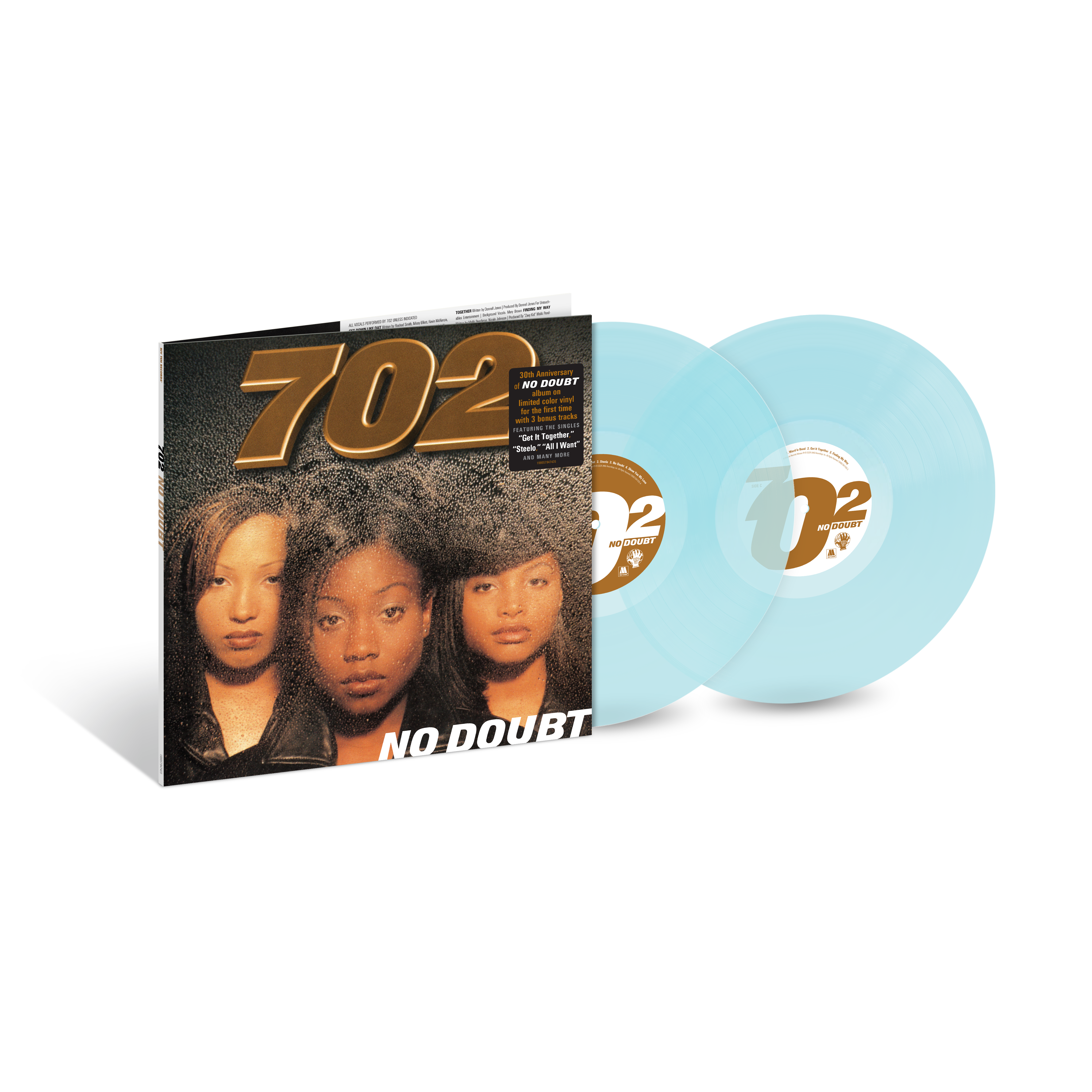 702 - 702 - No Doubt (Limited Edition Transparent Clearwater) 2LP