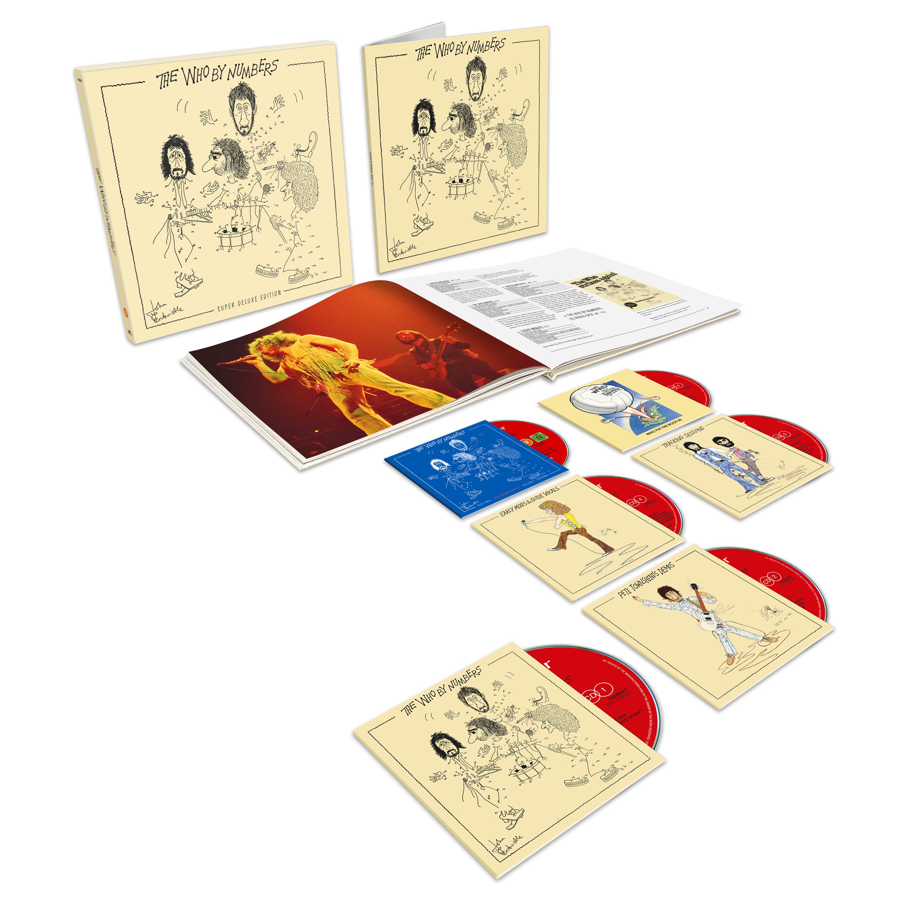 The Who - The Who - The Who By Numbers (5CD/Blu-ray Super Deluxe