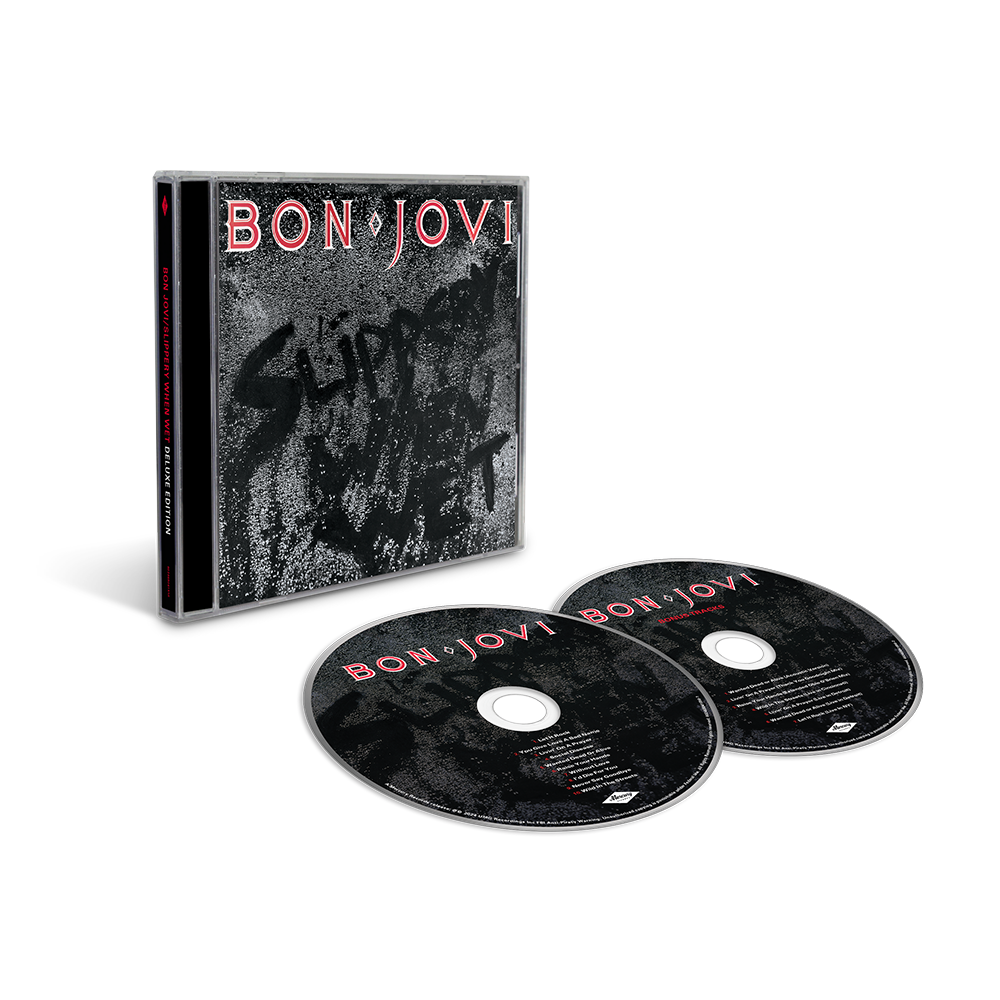Bon Jovi Slippery When Wet サイン入り Bon Jovi Slippery When Wet サイン入り Bon Jovi Slippery When Wet