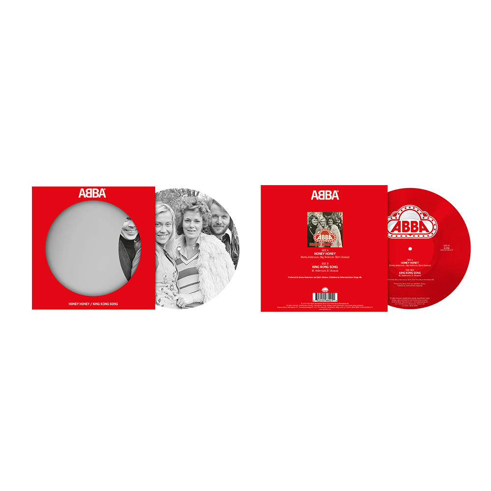 ABBA - ABBA - Honey Honey (English) / King Kong Song (Limited