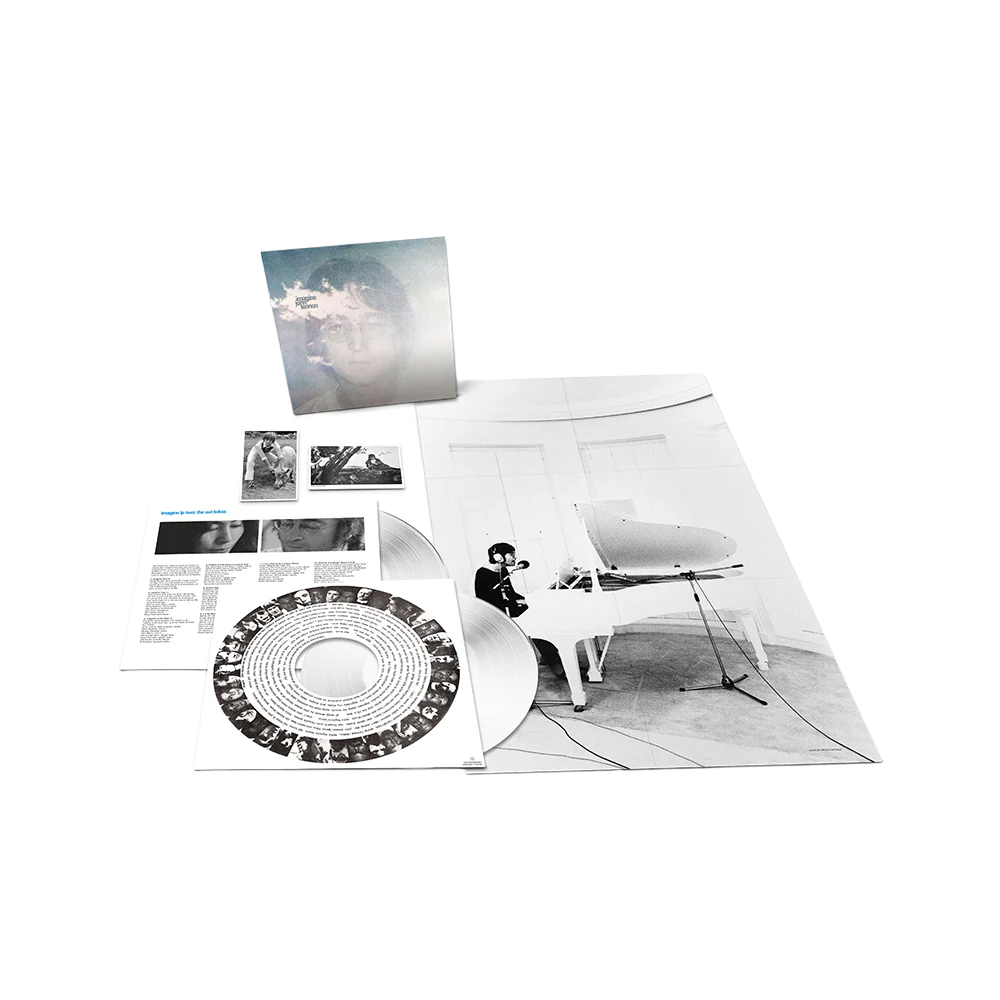 ジョンレノン　imagine 限定クリアLP John Lennon - John Lennon - Imagine Limited Edition 2LP
