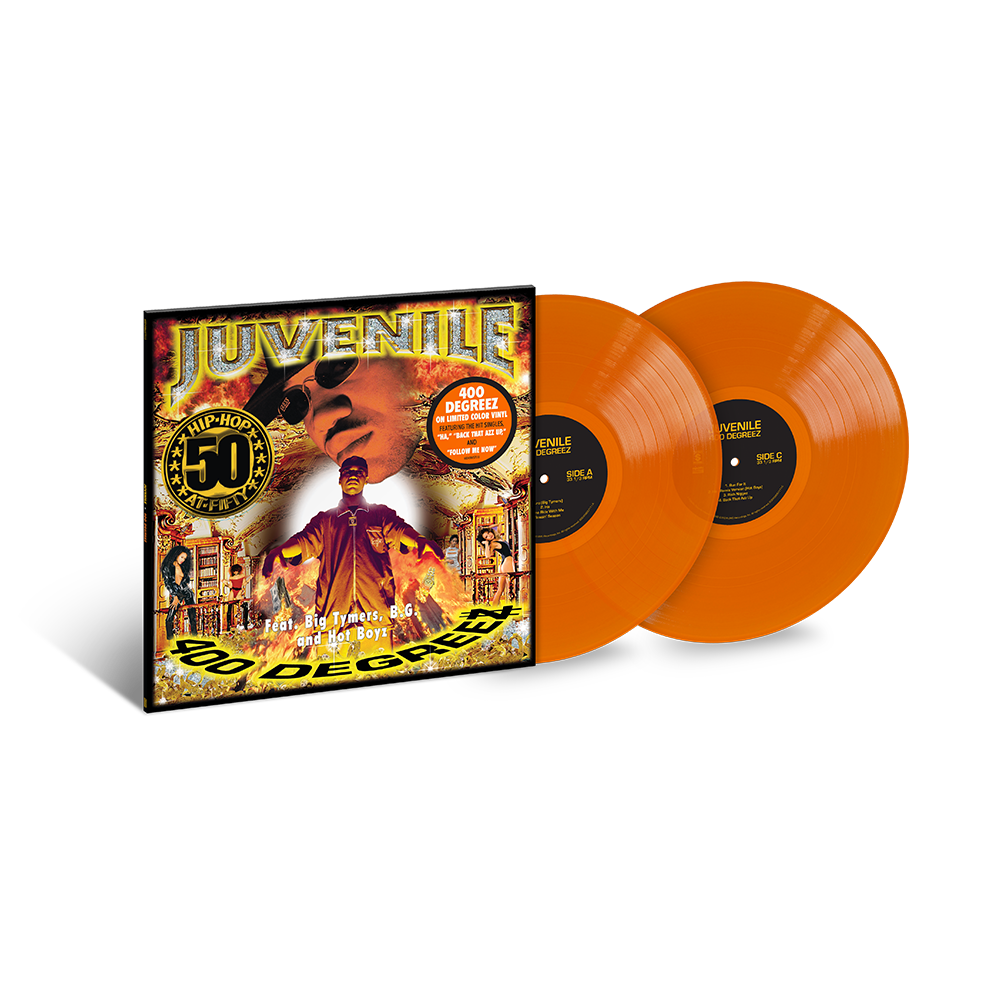 Juvenile - Juvenile - 400 Degreez Orange Limited Edition 2LP Juvenile - Juvenile - 400 Degreez Orange Limited Edition 2LP