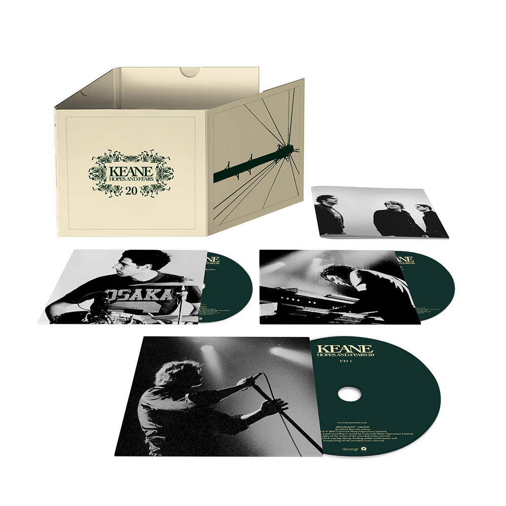 Keane - Keane - Hopes And Fears 20 3CD - uDiscover Music Keane - Keane - Hopes And Fears 20 3CD - uDiscover Music