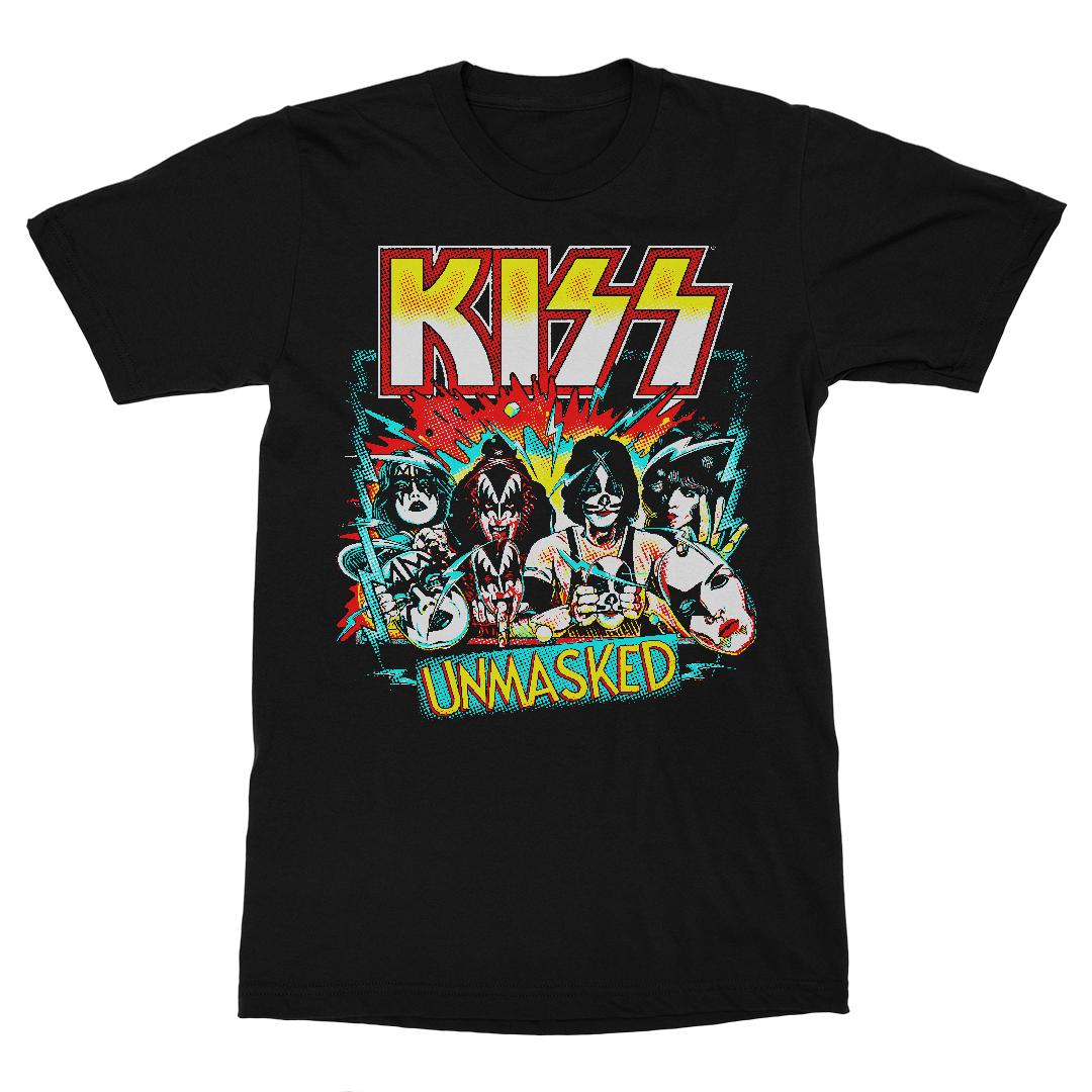 KISS - Unmasked T-Shirt - uDiscover Music