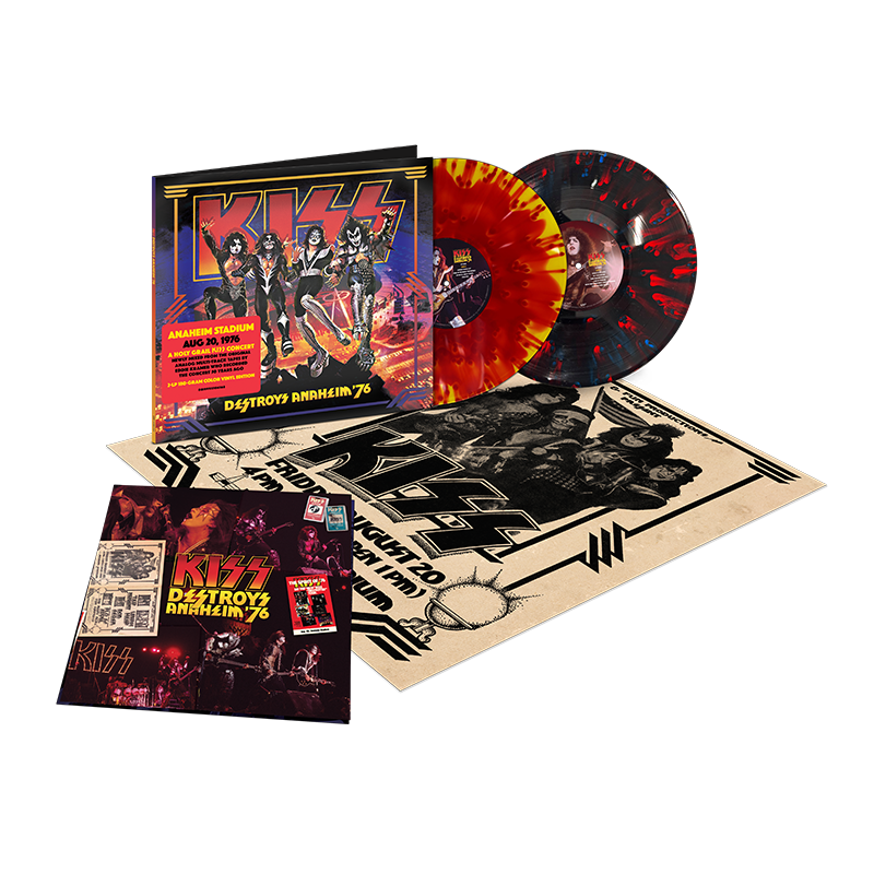 KISS - KISS - KISS Destroys Anaheim '76 2LP - uDiscover Music