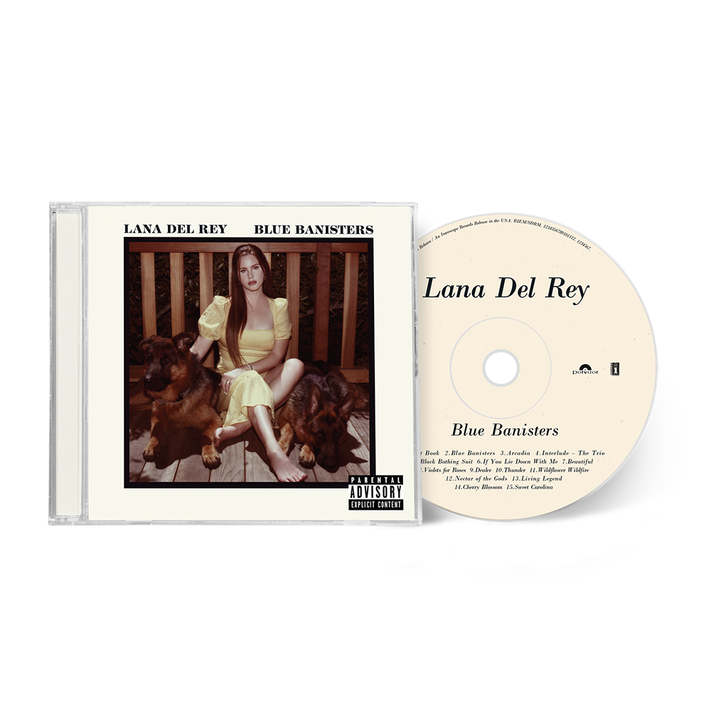 Lana Del Rey - Lana Del Rey-Blue BanistersCD - uDiscover Music Lana Del Rey - Lana Del Rey-Blue BanistersCD - uDiscover Music