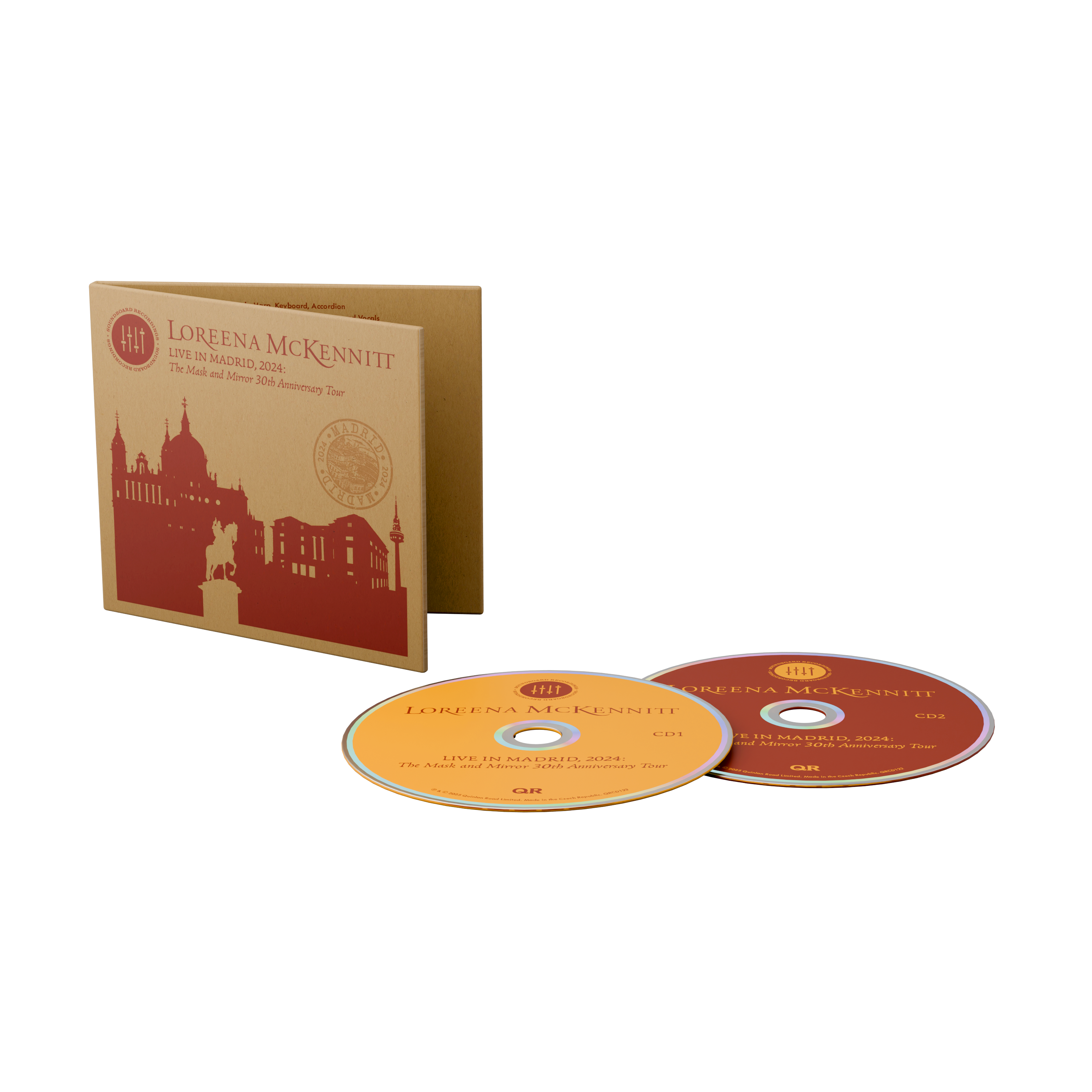 (未使用･未開封品)Live in Madrid (2pc) (W/CD) (Pal Can) [DVD] Loreena McKennitt - Loreena Mckennitt - Live In Madrid 2024 - The