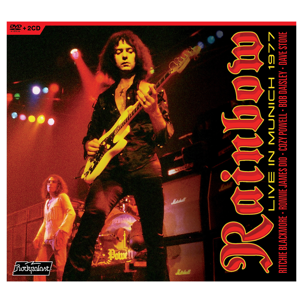 【DVD】RAINBOW Live In Munich 1977【ピック付】 Rainbow - Rainbow - Live In Munich 1977 2CD/DVD - uDiscover