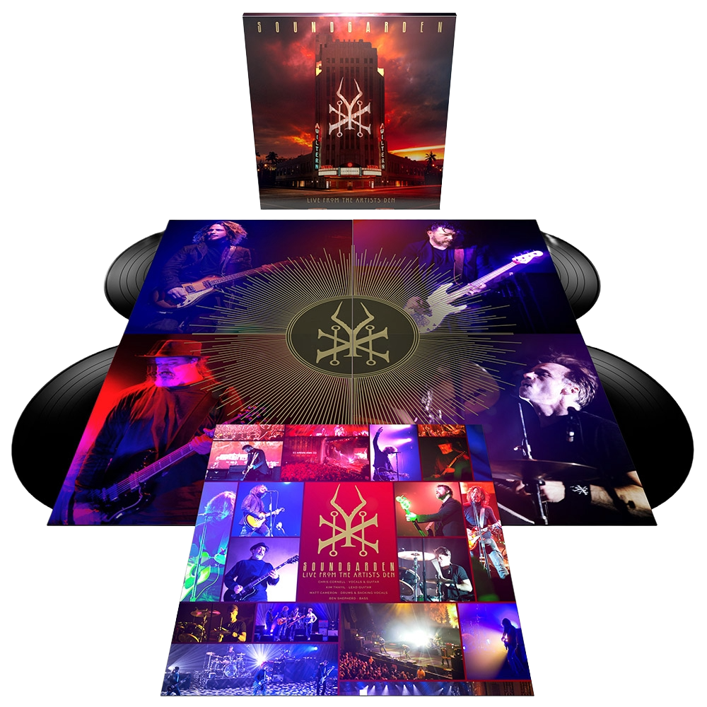 Soundgarden - Live From The Artists Den 4LP - uDiscover Music