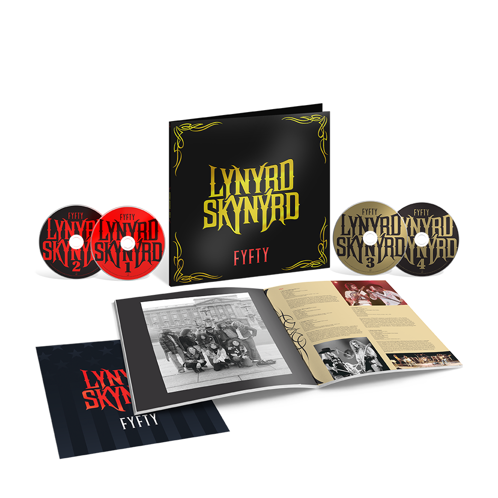 Lynyrd Skynyrd - Lynyrd Skynyrd - FYFTY Limited Edition 4CD + Lynyrd Skynyrd - Lynyrd Skynyrd - FYFTY Limited Edition 4CD +
