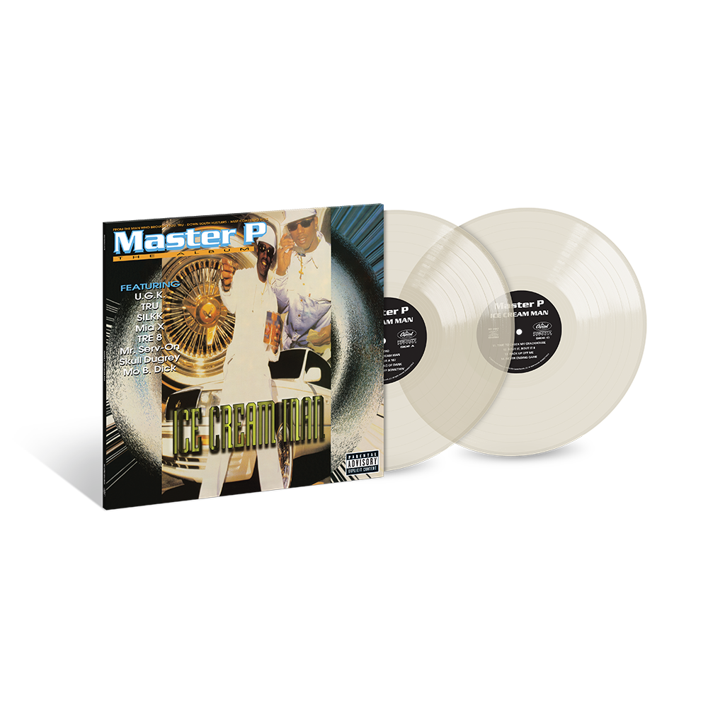 Master P - Ice Cream Man Limited Edition Milky Clear 2LP