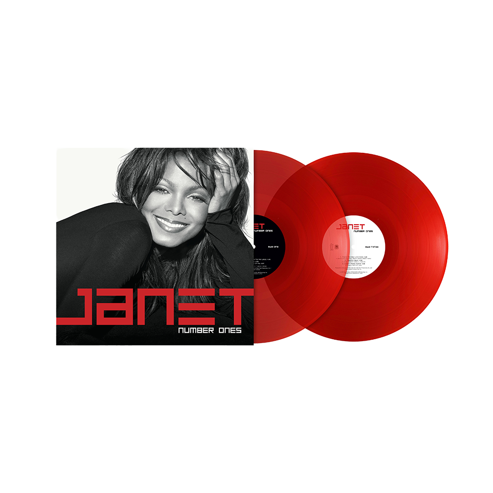 Janet Jackson - Janet Jackson - Number Ones (Translucent Red) 2LP Janet Jackson - Janet Jackson - Number Ones (Translucent Red) 2LP