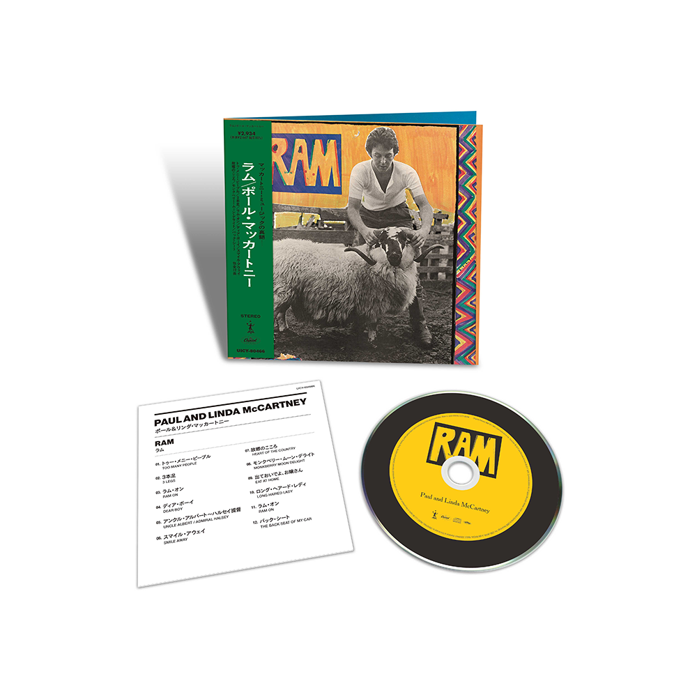 Paul McCartney & Linda McCartney - Paul McCartney Ram Japanese SHM Paul McCartney & Linda McCartney - Paul McCartney Ram Japanese SHM