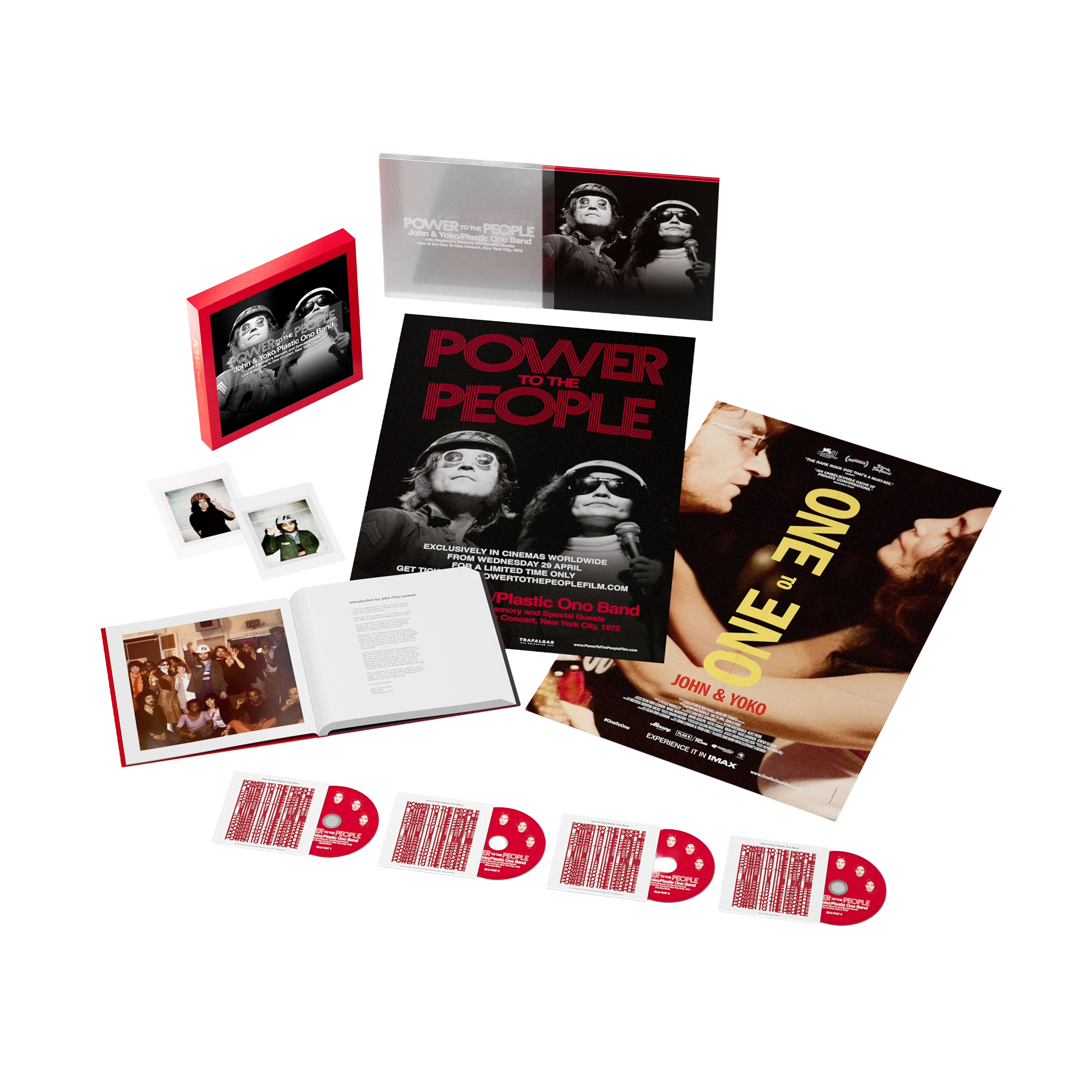 John Lennon - John Lennon - POWER TO THE PEOPLE - 4 x Blu-Ray