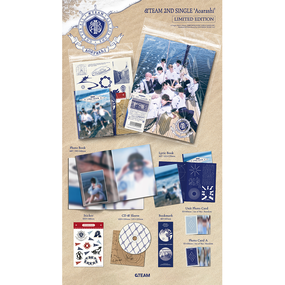 &TEAM - Aoarashi Limited Edition CD - uDiscover Music