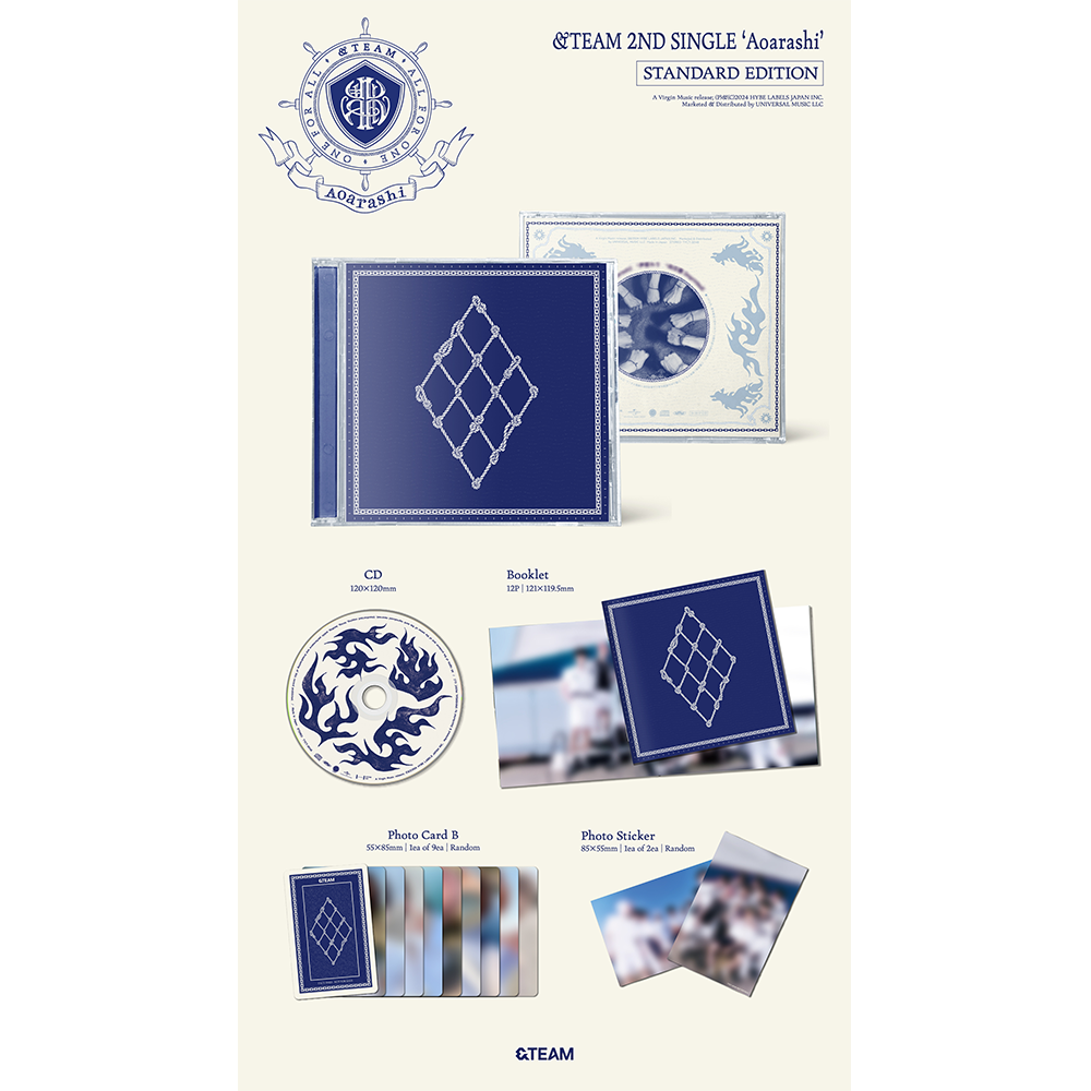 &TEAM - Aoarashi Standard Edition CD - uDiscover Music