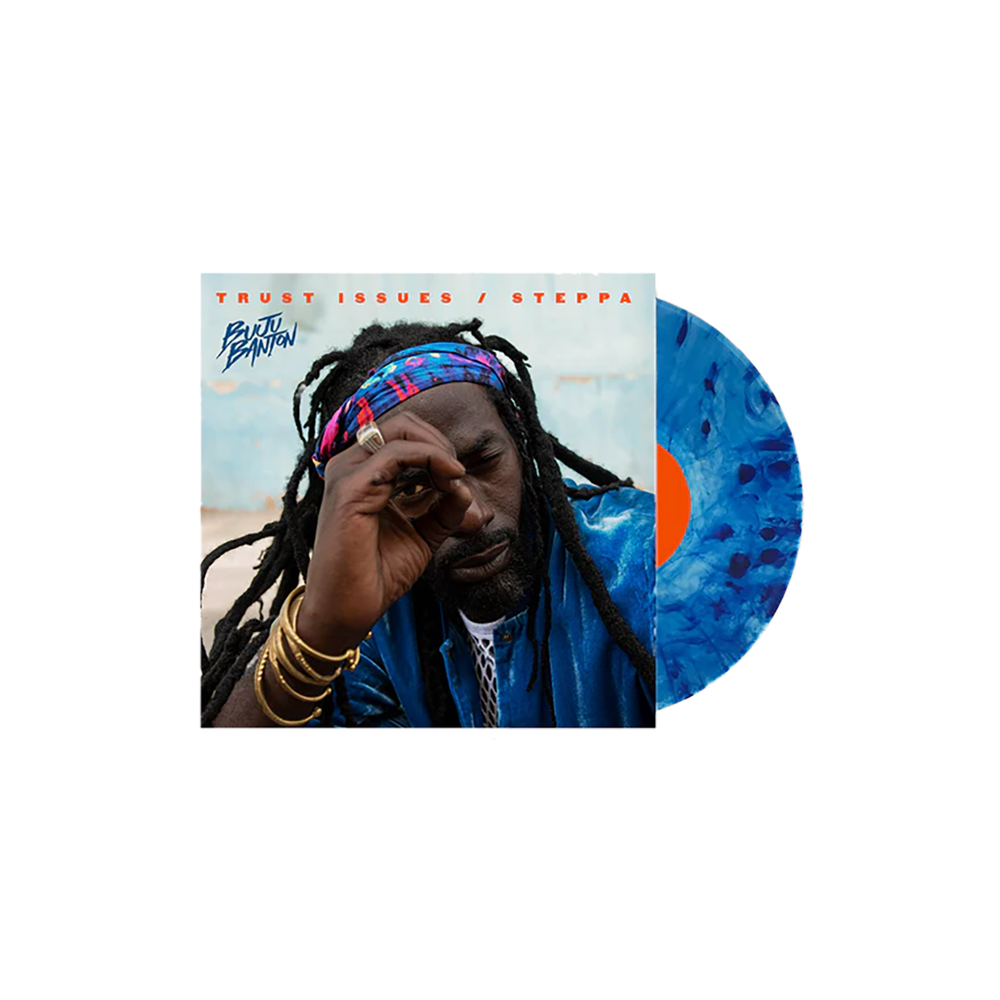 Buju Banton - Buju Banton-Trust / Steppa [Clear/Blue Splatter 10