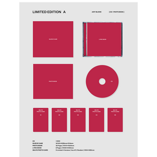 LE SSERAFIM- Unforgiven - Limited Edition A, CD + Photobook, 3 tracks, Photocard, Lyric Book