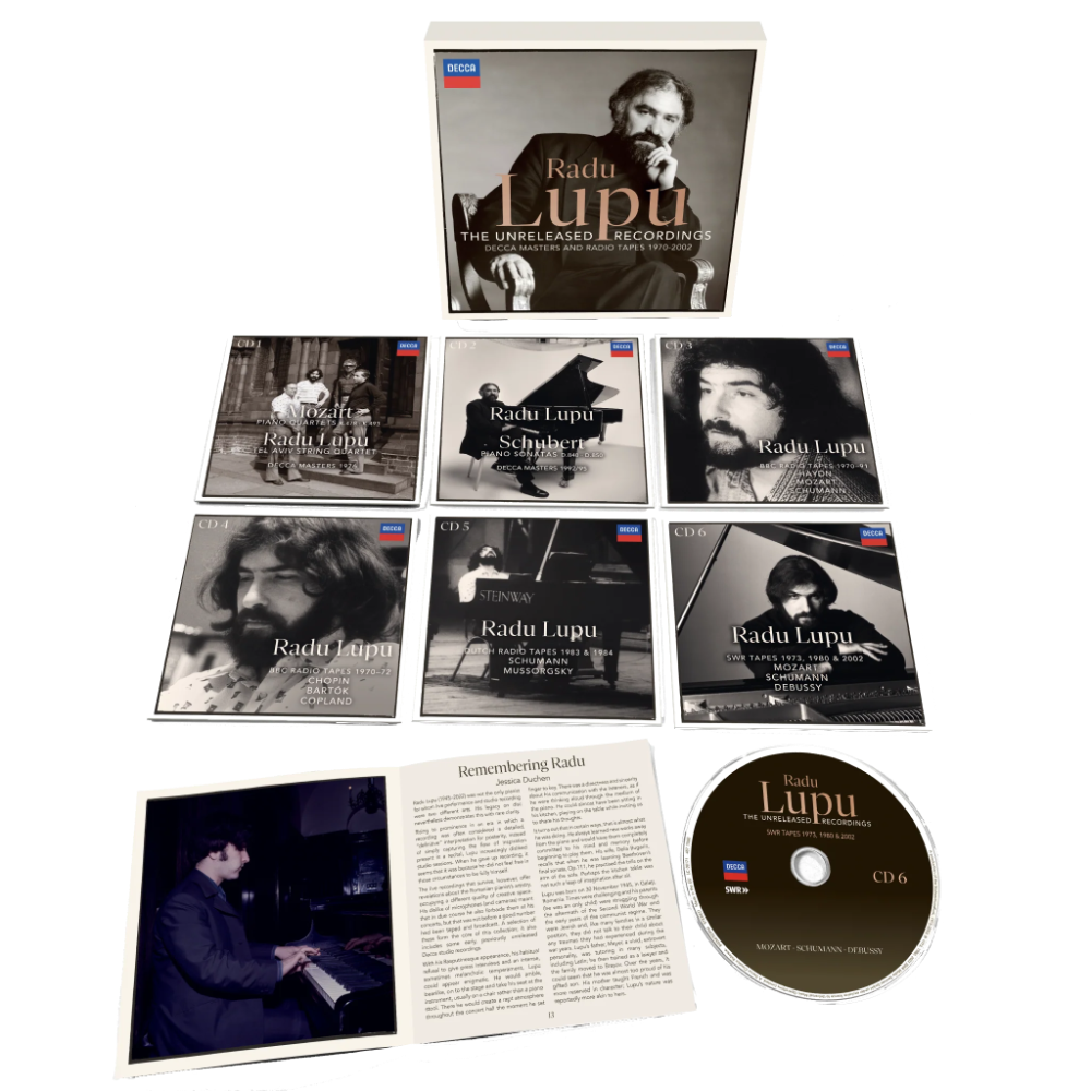 Radu Lupu - Radu Lupu - Unreleased Recordings (1970 - 2002) (6CD