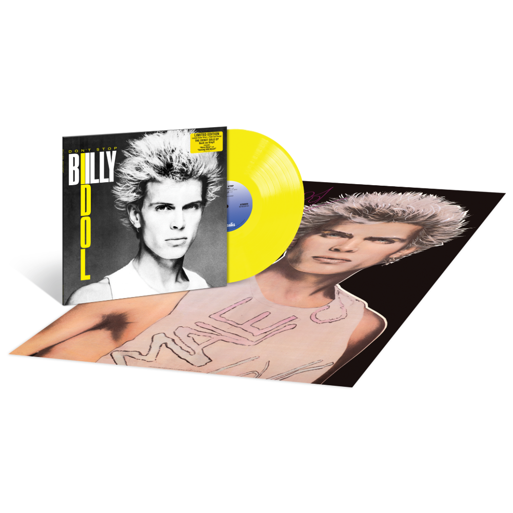 Billy Idol - Don't Stop (Limited Edition Yellow) 1LP - uDiscover Music