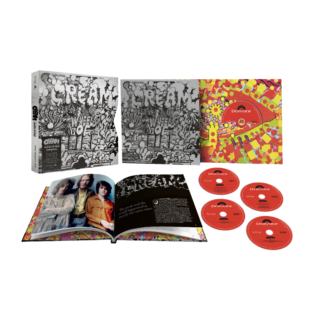 Cream - Wheels of Fire (Super Deluxe Edition) 5CD - uDiscover Music Cream - Wheels of Fire (Super Deluxe Edition) 5CD - uDiscover Music