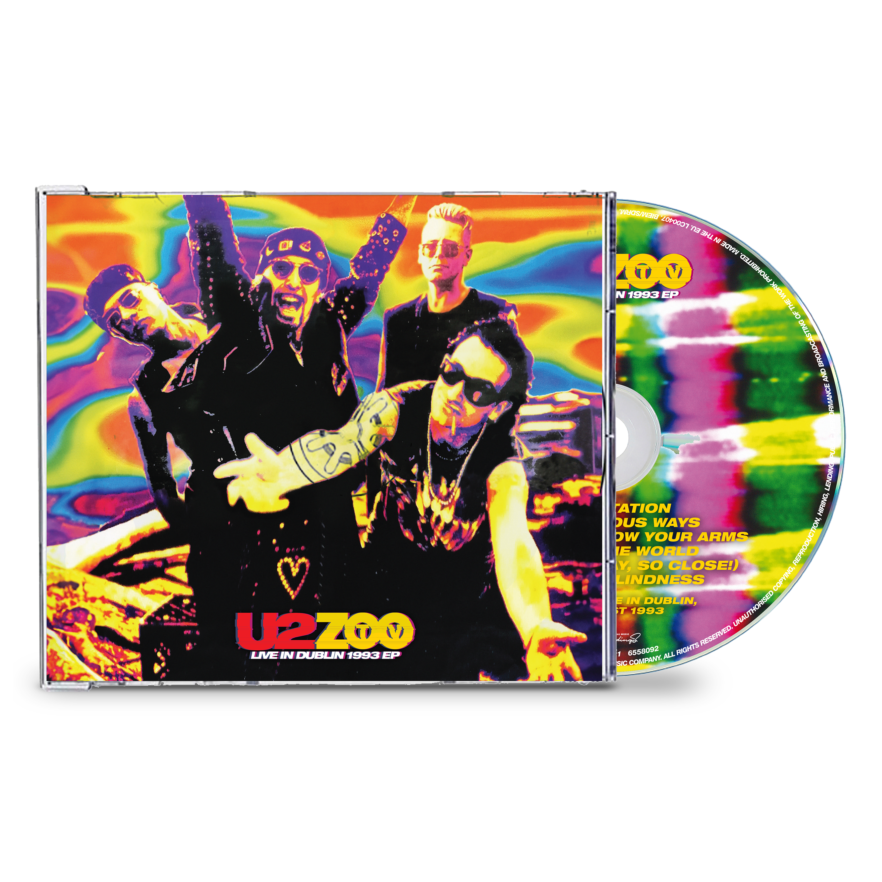 U2 - U2-ZOO TV: Live In Dublin 1993 [EP]CD - uDiscover Music