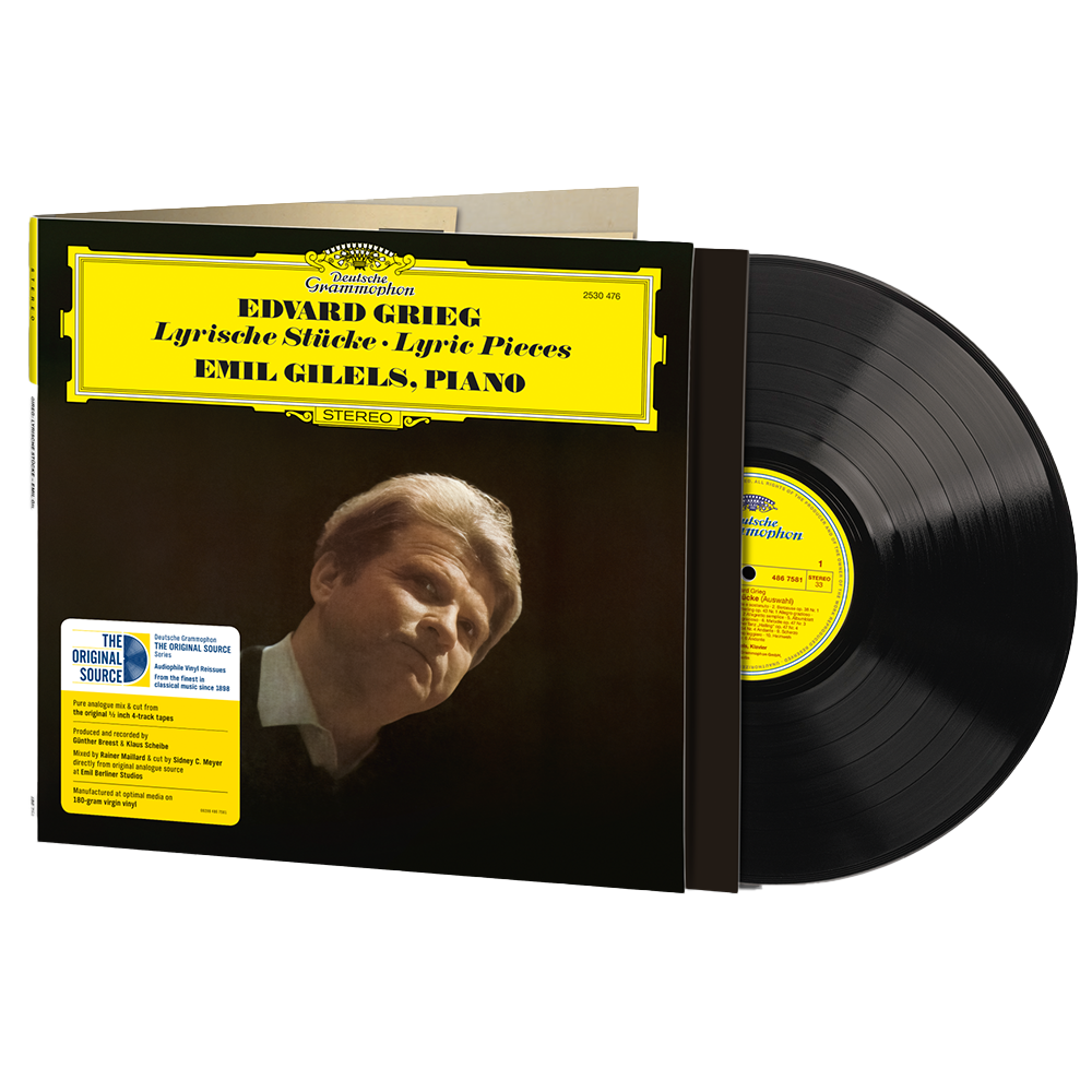Emil Gilels - Grieg Lyric Pieces (DG Original Source Series) LP
