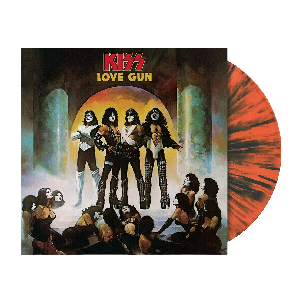 KISS - Kiss-Love Gun [Tangerine/Aqua Splatter LP] LP - uDiscover Music