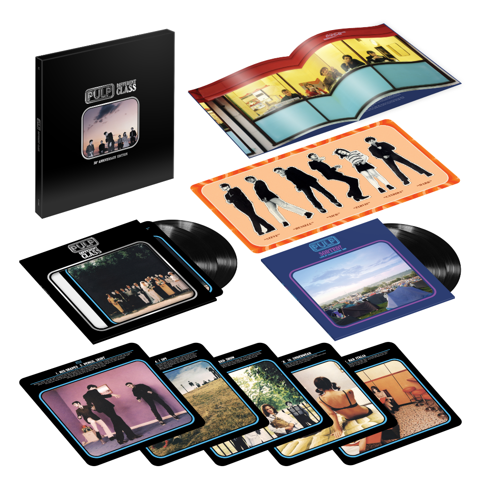 Pulp - Different Class 30 (Limited Edition) 4LP - uDiscover Music Pulp - Different Class 30 (Limited Edition) 4LP - uDiscover Music