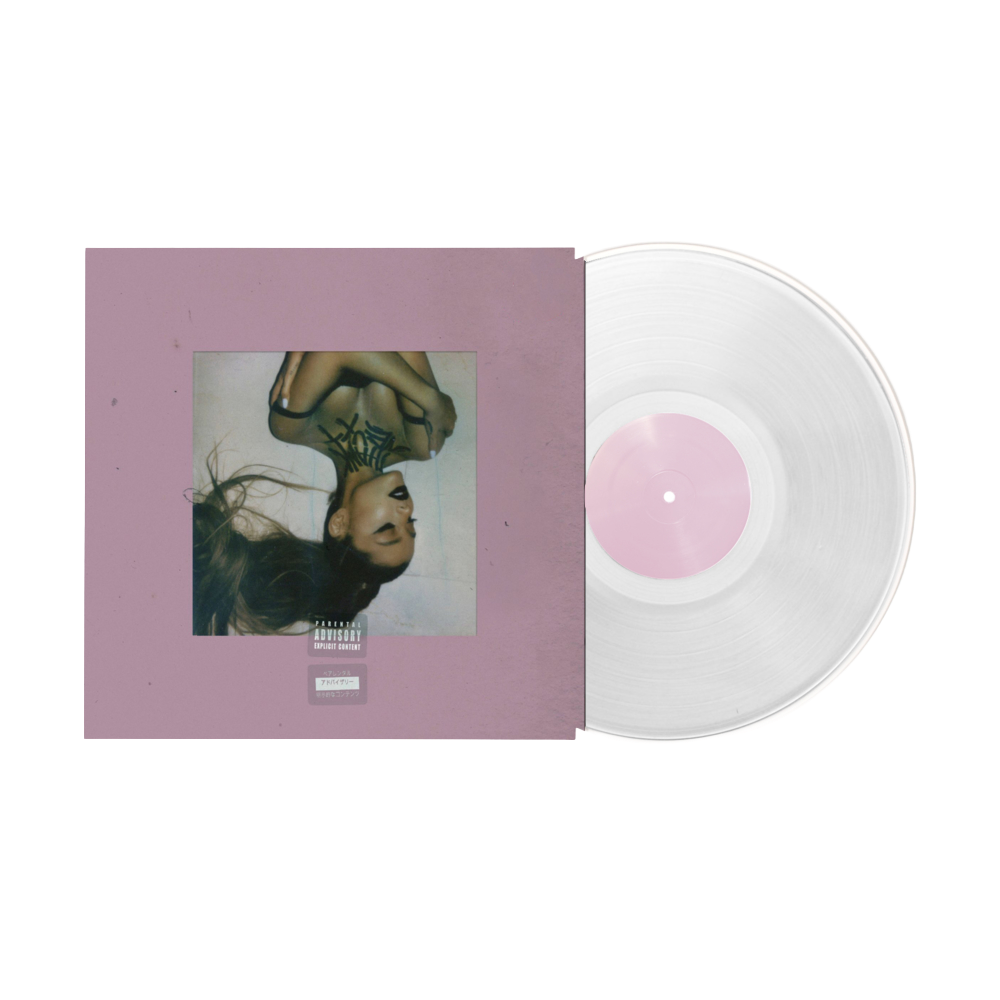 ariana thank u, next 2LP clear/pinkレコード Ariana Grande - Ariana Grande-thank u, next [Clear 2 LP]LP