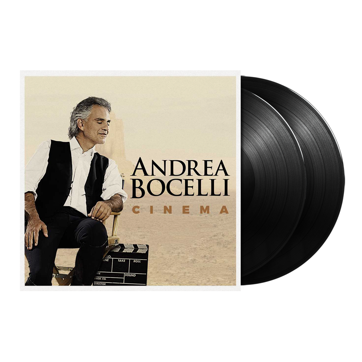 Andrea Bocelli - Andrea Bocelli - Cinema 2LP - uDiscover Music