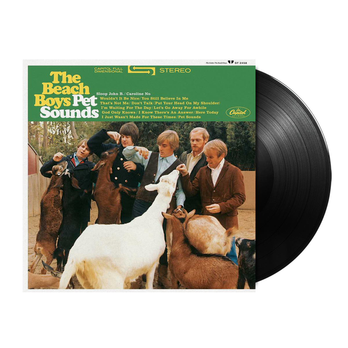 The Beach Boys - The Beach Boys - Pet Sounds Stereo LP - uDiscover The Beach Boys - The Beach Boys - Pet Sounds Stereo LP - uDiscover