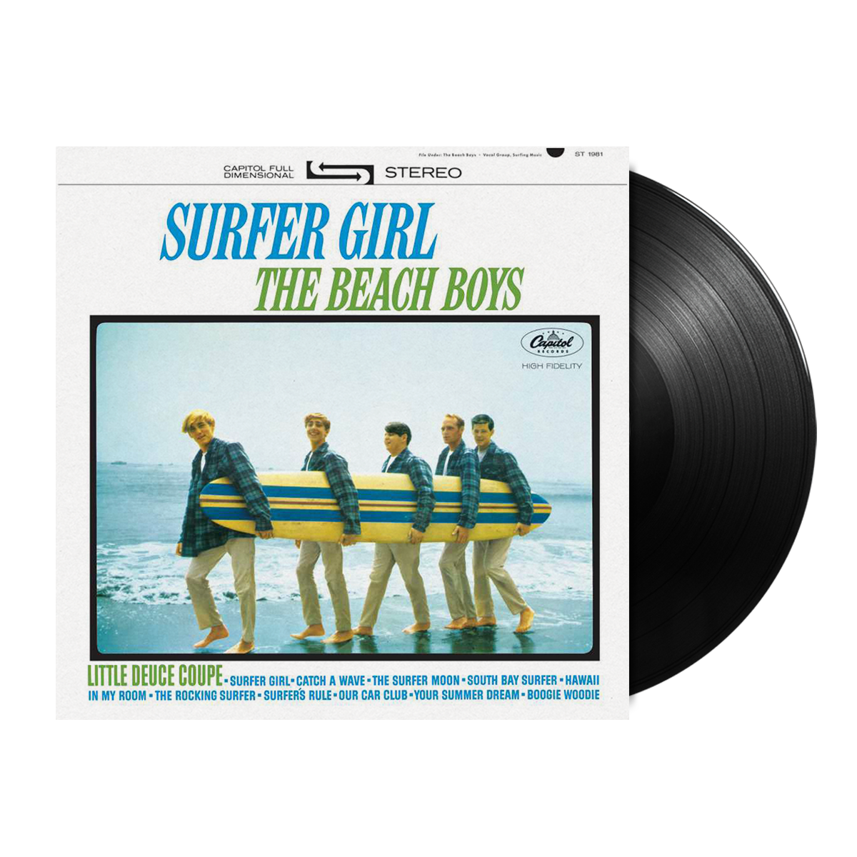 The Beach Boys Surfer Girl LP uDiscover Music