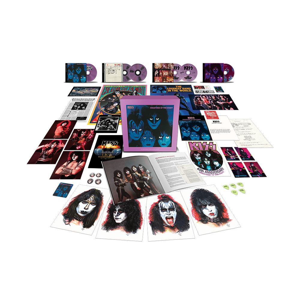 KISS - KISS - Creatures Of the Night 40th Anniversary Super Deluxe KISS - KISS - Creatures Of the Night 40th Anniversary Super Deluxe