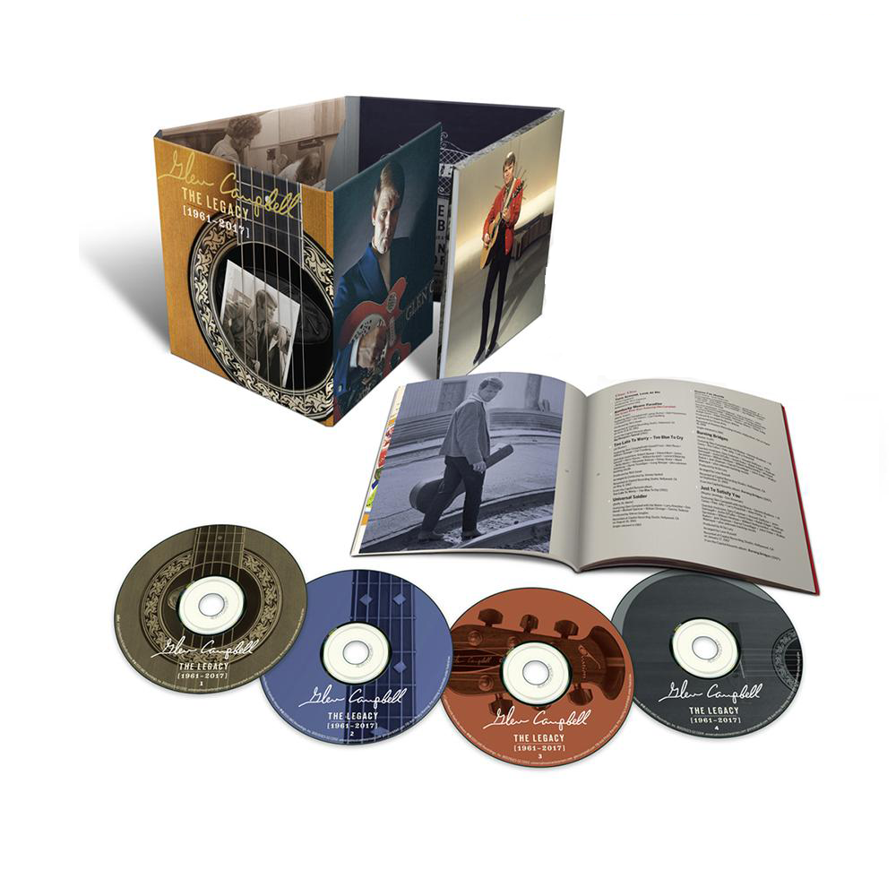 Glen Campbell - Glenn Campbell - The Legacy 1961-2017 4CD