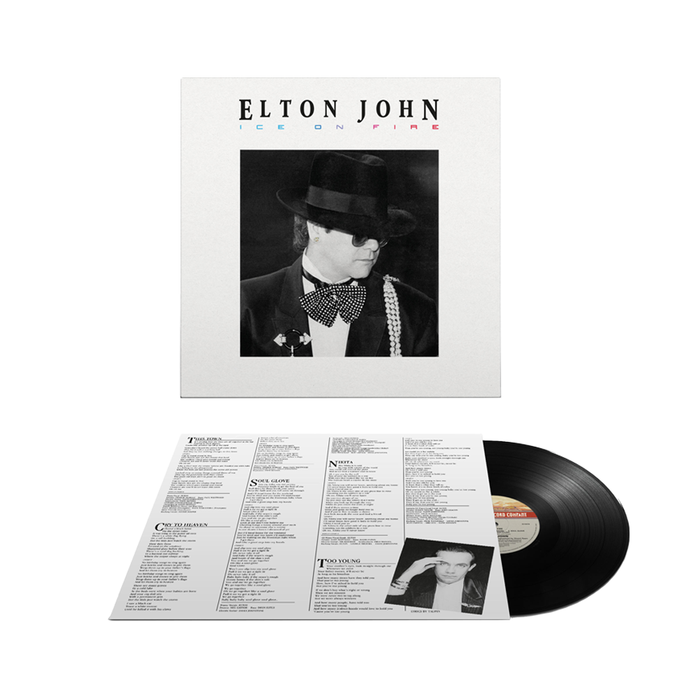 欧LP Elton John Ice On Fire 5516079 Rocket Entertainment /00260 Amazon.com: Ice On Fire [LP]: CDs & Vinyl