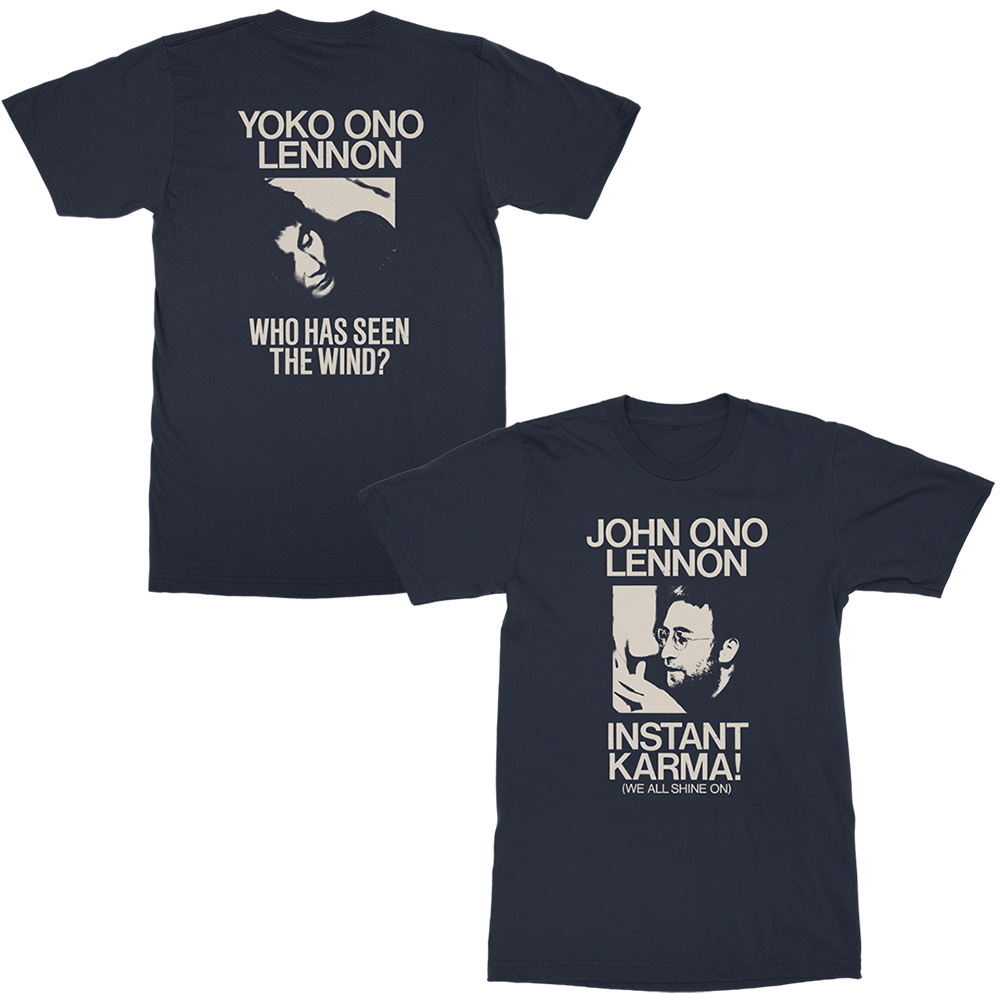 John Lennon - John Lennon | JOL + YOL Instant Karma T-Shirt John Lennon - John Lennon | JOL + YOL Instant Karma T-Shirt