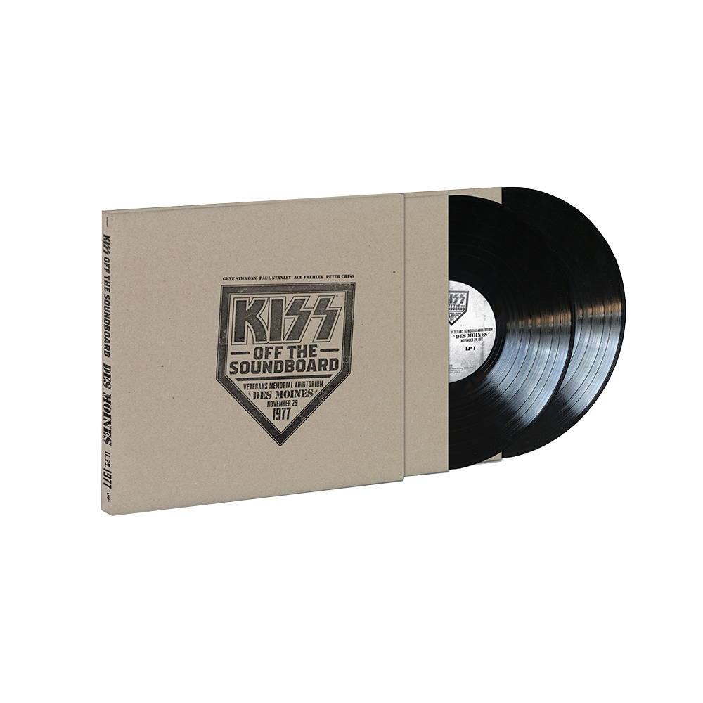 KISS - Off The Soundboard: Live in Des Moines 1977 2LP