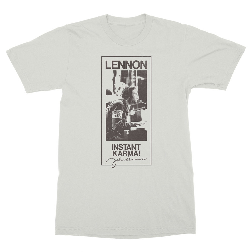 John Lennon Karma Signature T Shirt uDiscover Music