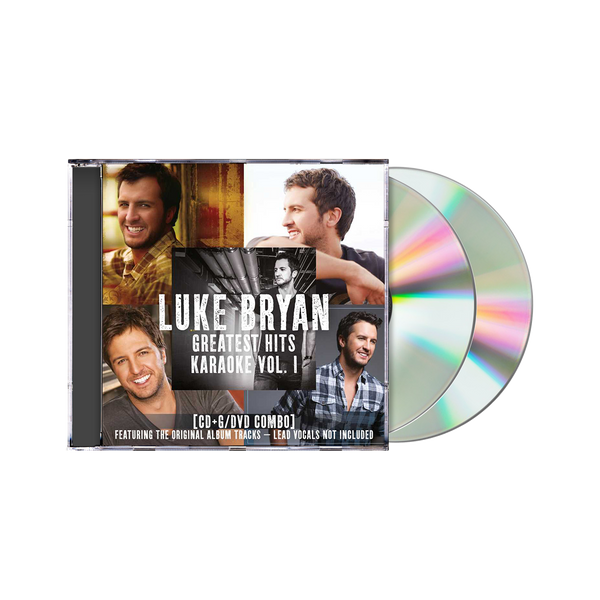 Luke Bryan - Greatest Hits Karaoke Vol. 1 CD/DVD – uDiscover Music