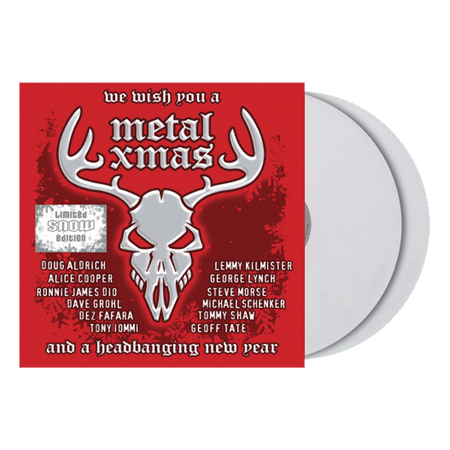 Various Artists - We Wish You A Metal Xmas And A Headbanging New Year Snow White 2LP