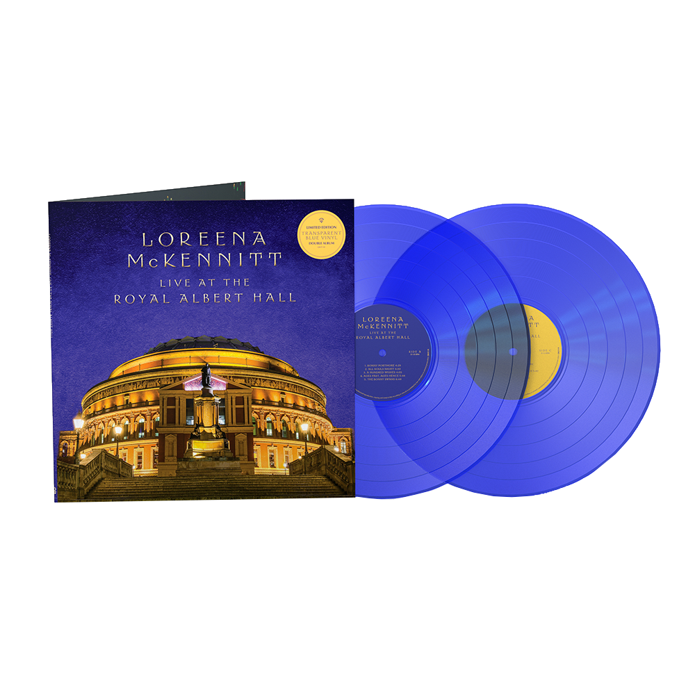 Loreena McKennitt - Live At The Royal Albert Hall Transparent Blue 2LP