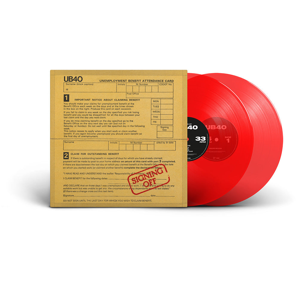 UB40 Signing off red 2lp outlets vinyl