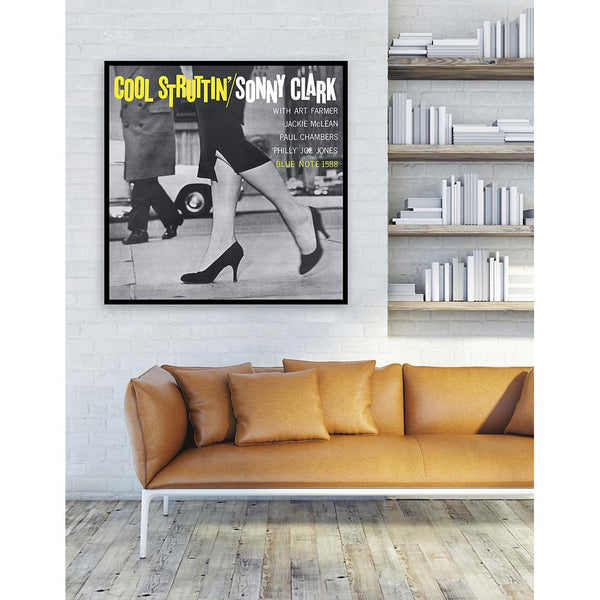 Cool Struttin' Framed Canvas Art